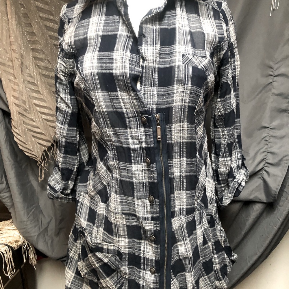 Distressed dress